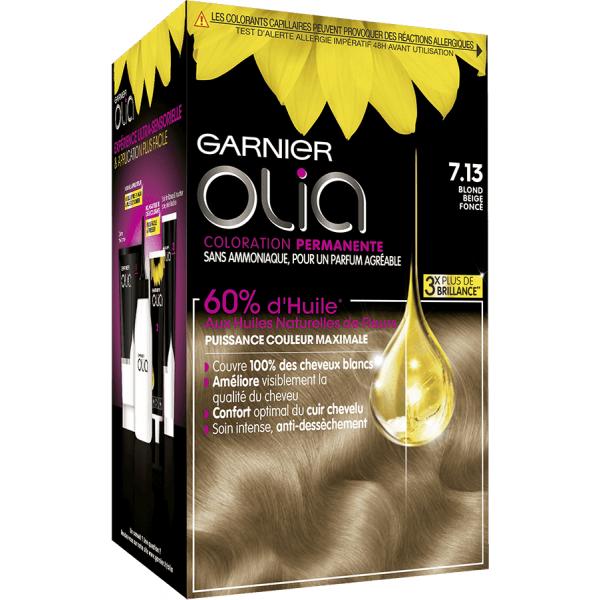 Garnier Olia Permanent Coloring 7,13 Blonde Cinnamon