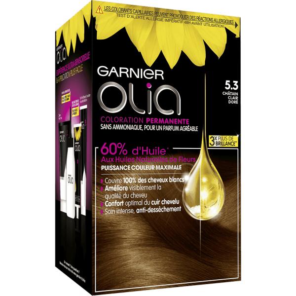 Garnier Olia Permanent Coloring 5,3 Capuccino