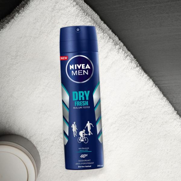 Nivea Men Dry Fresh Deodorant Spray 200ml