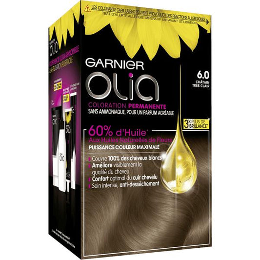 Garnier Olia Permanent Coloring 6.0 Dark Blonde