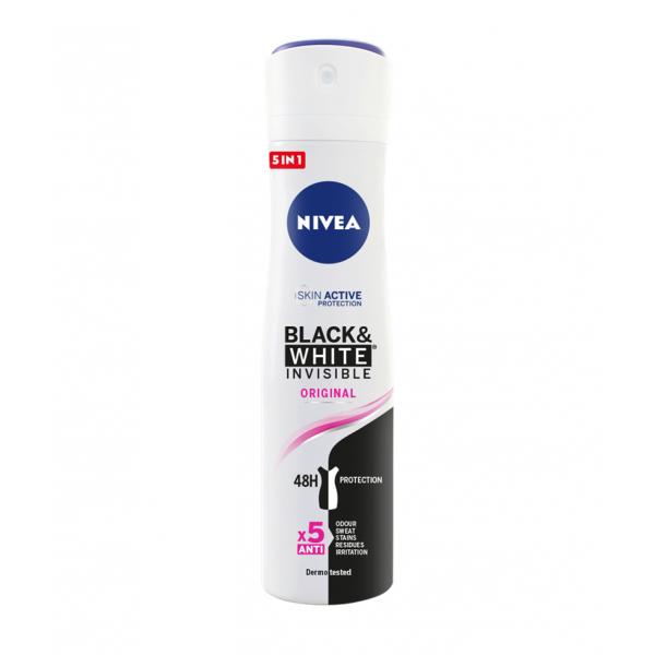 Nivea Invisible For Black And White Clear Spray 200ml