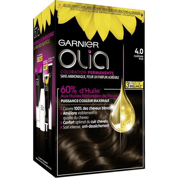 Garnier Olia Permanent Coloring 4,0 Brown
