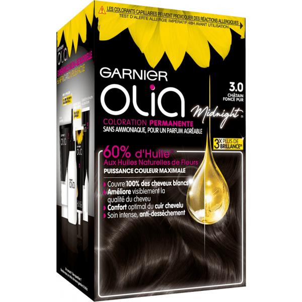 Garnier Olia Permanent Coloring 3,0 Dark Brown
