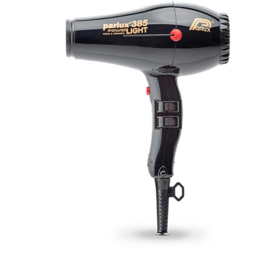 Parlux Hair Dryer 385 Powerlight Ionic Ceramic Black