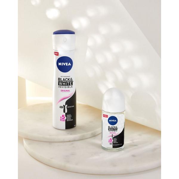 Nivea Invisible For Black & White Original Spray Mini 50ml