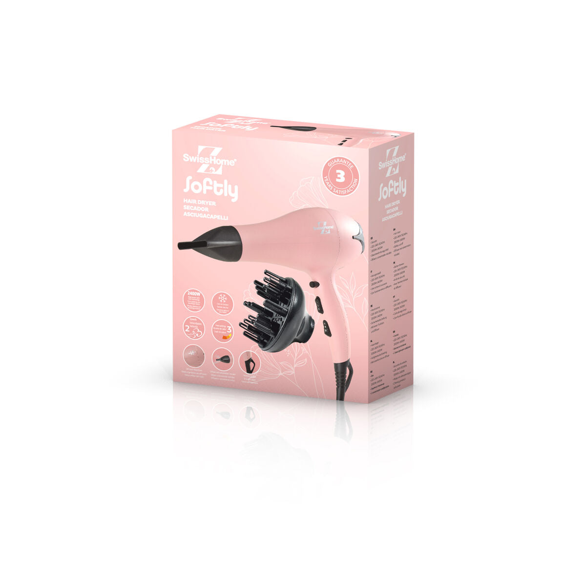 Phon SwissHome Softly Rosa 2400 W