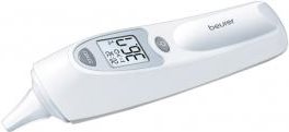 Beurer Ohrthermometer FT 58, Fieberthermometer silber/wei (795.33)