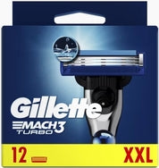 Gillette Rasierklingen Mach3 Turbo 12 Stck (8700216503679)