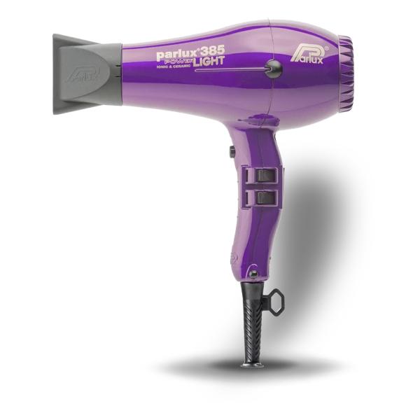 Parlux Hair Dryer 385 Powerlight Ionic Ceramic Violet