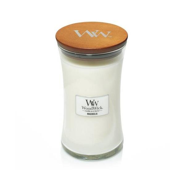Woodwick Large Hourglass Vanilla y Sea Salt Candle 609g