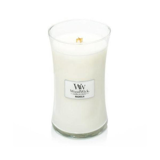 Woodwick Large Hourglass Vanilla y Sea Salt Candle 609g