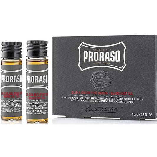 Huile piquante Proraso Bear 4 x 17 ml