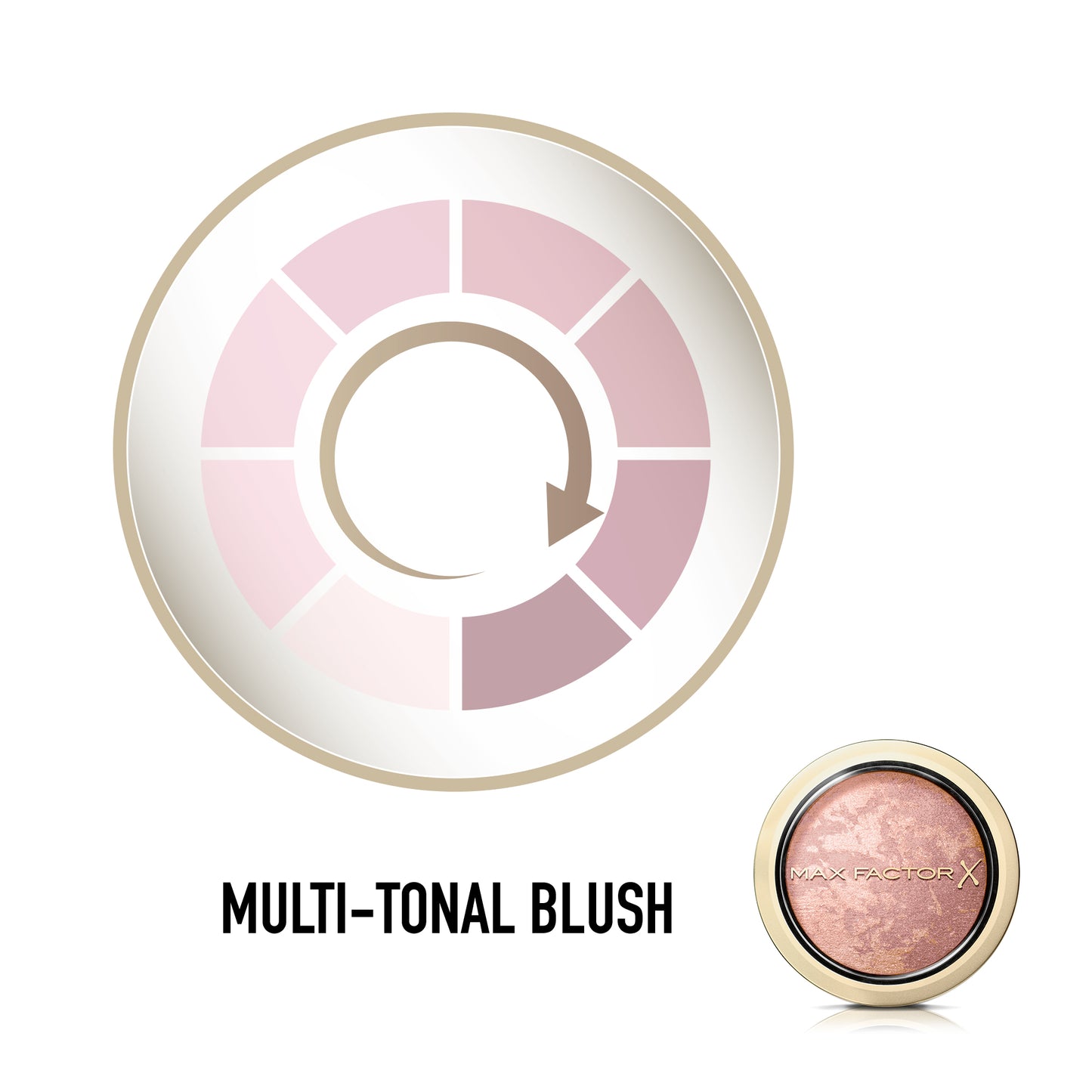 Max Factor Creme Puff Powder Blush 10 Nude Mauve