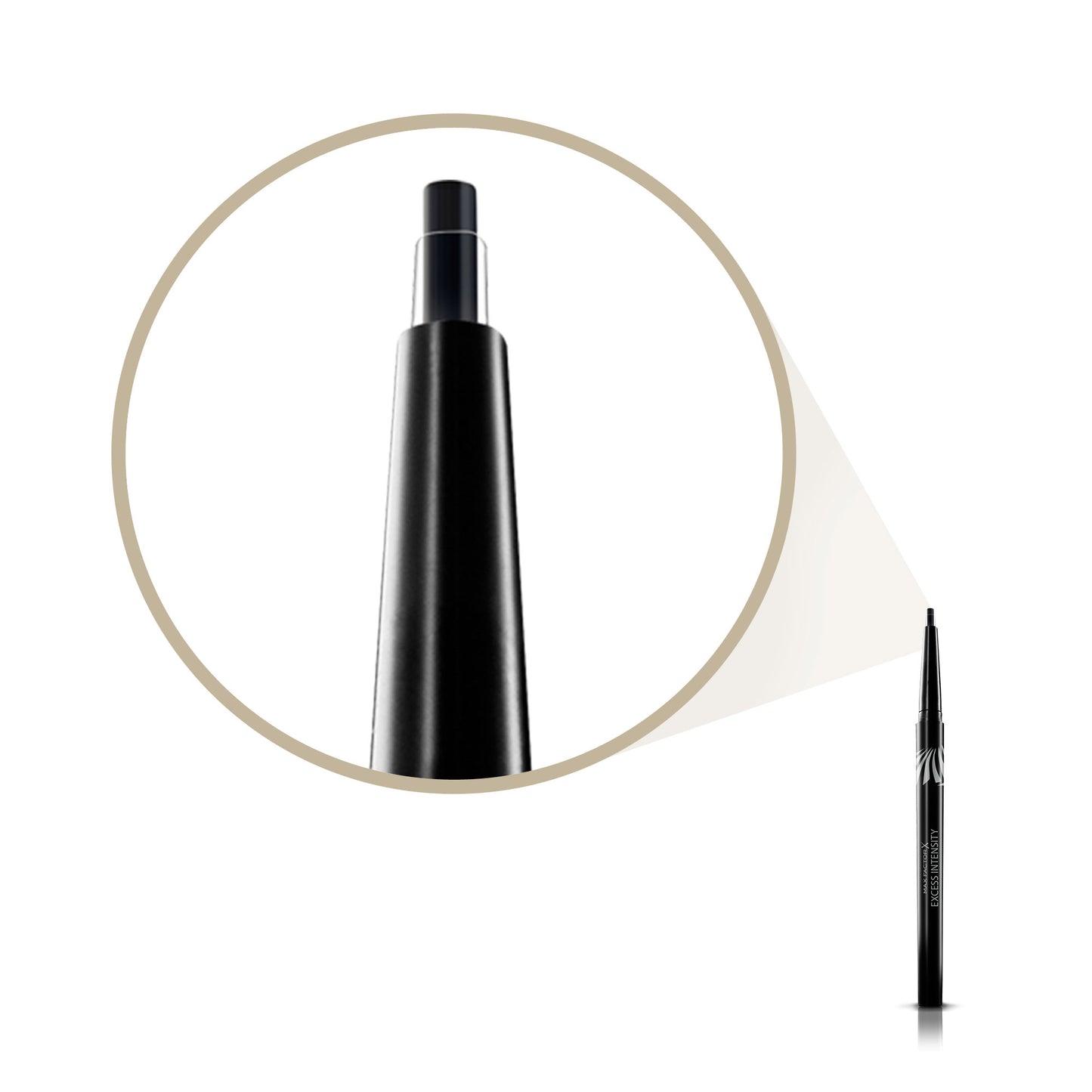 Max Factor Excess Intensity Longwear Eyeliner 04 Excessive Charcoal