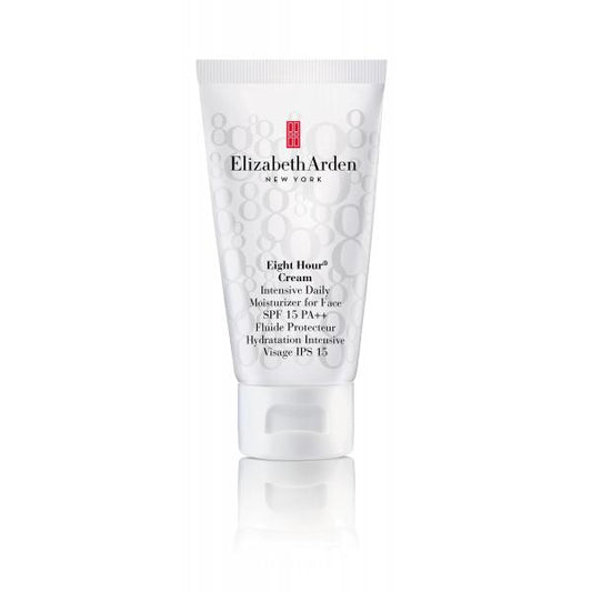 Elizabeth Arden Eight Hour Cream Intensive Daily Moisturizer For Face Spf15 50ml