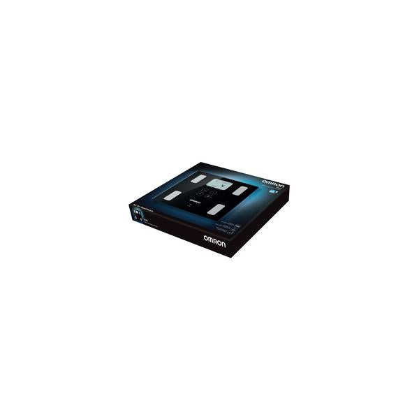 Omron VIVA Bilancia pesapersone elettronica Quadrato Nero
