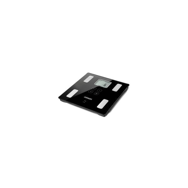 Omron VIVA Bilancia pesapersone elettronica Quadrato Nero