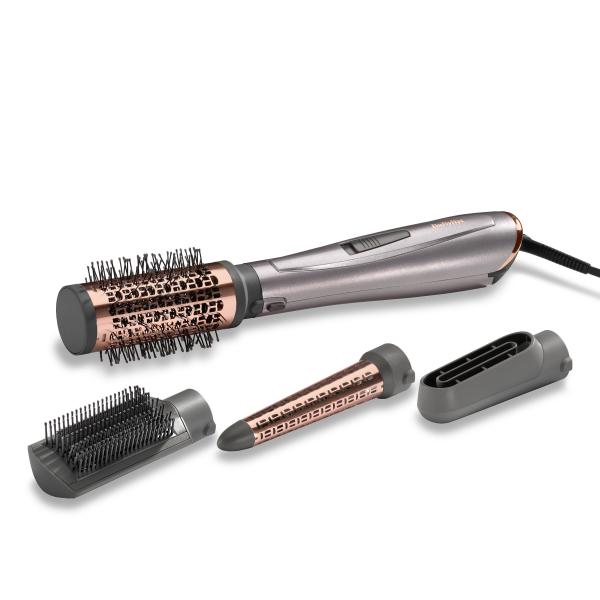 BaByliss AS136E messa in piega Kit per lo styling dei capelli Caldo Nero, Rame, Palladio 2,5 m 1000 W (Babyliss AirStyle 1000 - hrtrrer/hr)