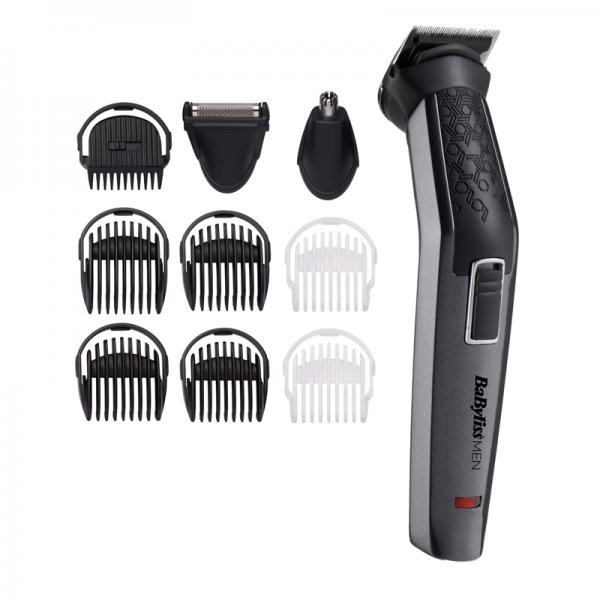 BaByliss MT727E tagliacapelli Nero, Argento