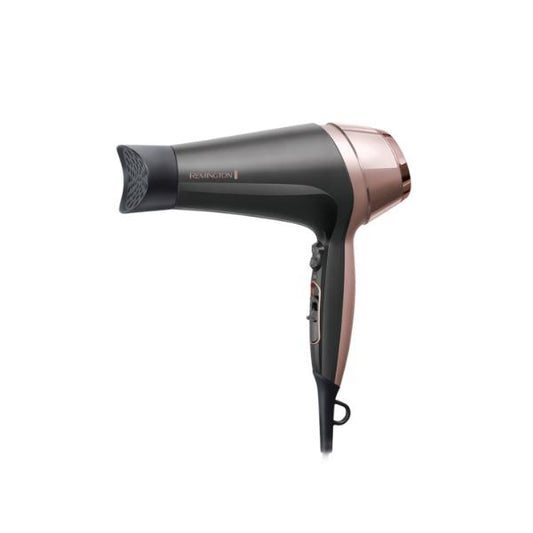Remington D5706 asciuga capelli 2200 W Nero, Oro rosa
