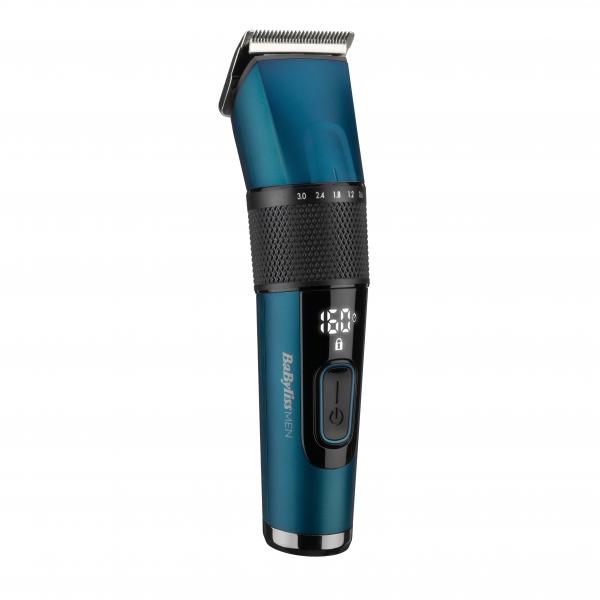 BaByliss Japanese Steel Digital Hair Clipper Nero, Colore foglia di tè
