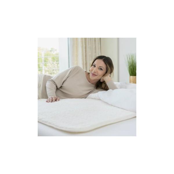 Medisana HU 672 Sottocoperta elettrica 100 W Bianco Tessuto felpato