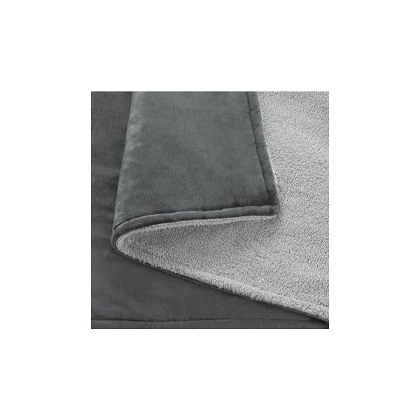 Medisana HB 677 Coperta elettrica 120 W Grigio Tessuto felpato