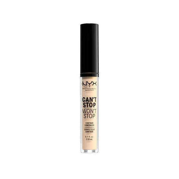 Nyx Cant Stop Wont Stop Full Coverage Contour Concealer Pale 3,5ml