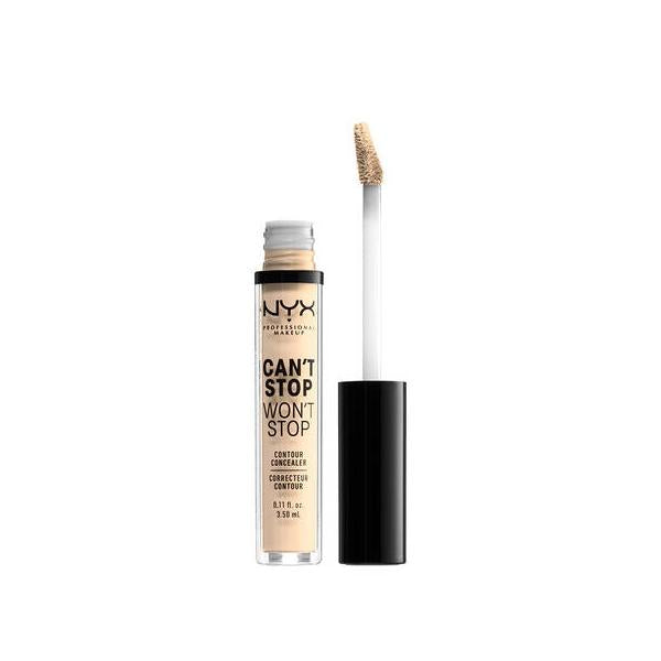Nyx Cant Stop Wont Stop Full Coverage Contour Concealer Pale 3,5ml