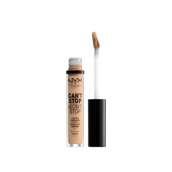 Nyx Cant Stop Wont Stop Full Coverage Contour Concealer Natural 3,5ml