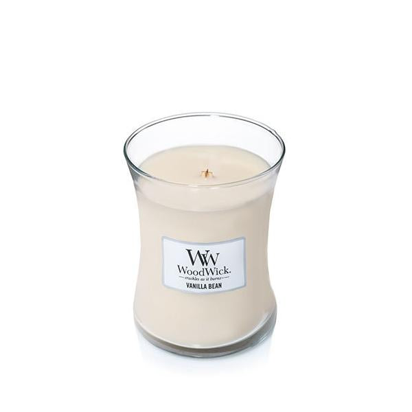Woodwick Vela Vanilla Bean 275g