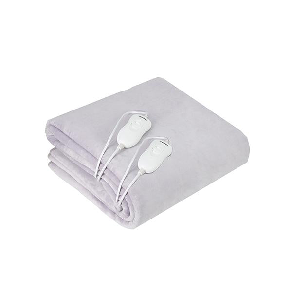 Adler AD 7426 coperta/cuscino elettrico Riscaldaletto elettrico 60 W Grigio Tessuto felpato, Poliestere