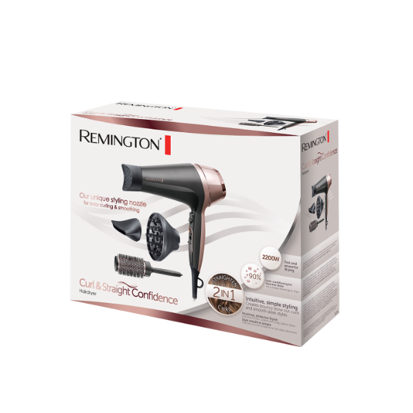 Remington D5706 Nero, Oro rosa 2200 W