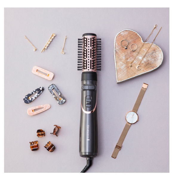 Remington AS8606 Spazzola ad aria calda Caldo Nero, Rose Gold 800 W