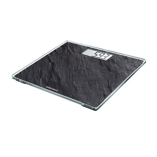 Soehnle Style Sense Compact 300 Quadrato Nero, Argento Bilancia pesapersone elettronica