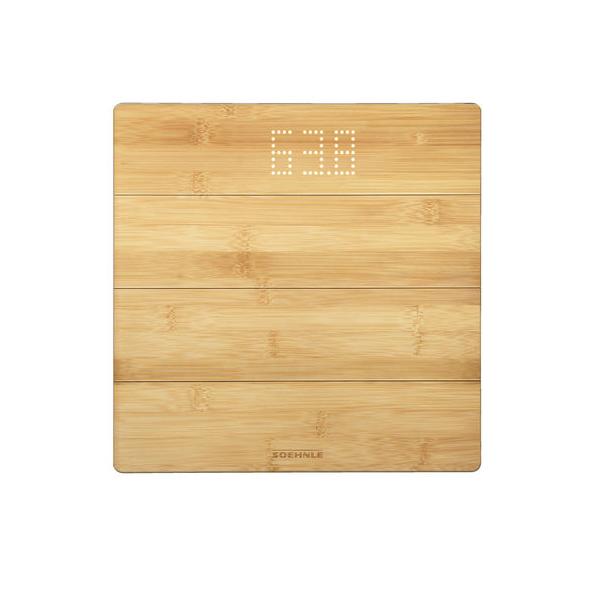 Soehnle Style Sense Bamboo Magic Quadrato Bilancia pesapersone elettronica