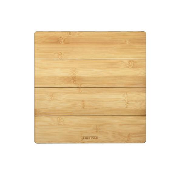 Soehnle Style Sense Bamboo Magic Quadrato Bilancia pesapersone elettronica