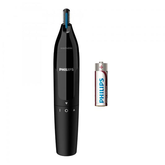 Philips Norelco NOSETRIMMER Series 1000 Massimo comfort senza tirare i peli Rifinitore per naso, orecchie