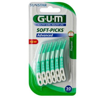 Gum Soft-Picks Advanced Regular Soft Picks 30uds 