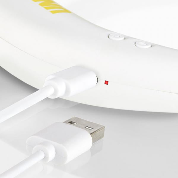 Unold 86690 nebulizzatore e ventilatore portatile personale Bianco, Giallo Neck fan