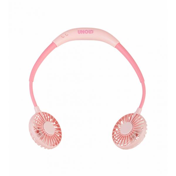 Unold 86694 nebulizzatore e ventilatore portatile personale Rosa Neck fan
