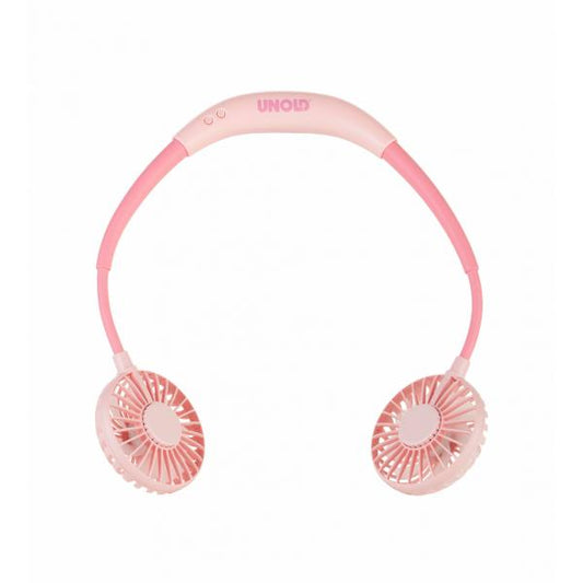 Unold 86694 nebulizzatore e ventilatore portatile personale Rosa Neck fan
