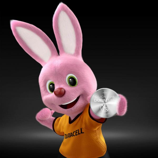 Duracell Lithium Button Battery 3V 2016 DL/CR2016 2 Units