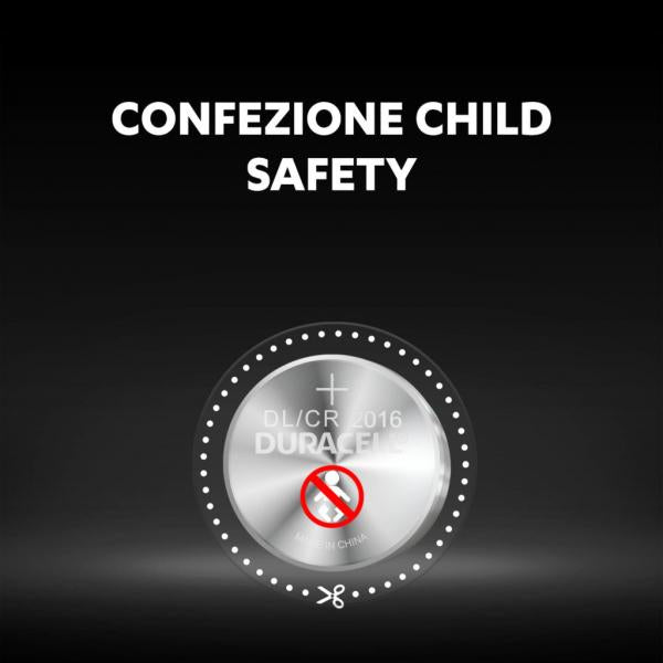 Duracell Lithium Button Battery 3V 2016 DL/CR2016 2 Units