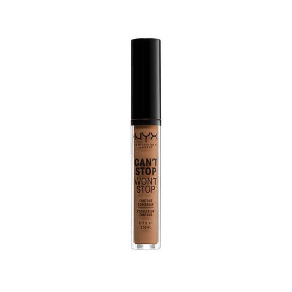 Nyx Cant Stop Wont Stop Full Coverage Contour Concealer Mahogany 3,5ml