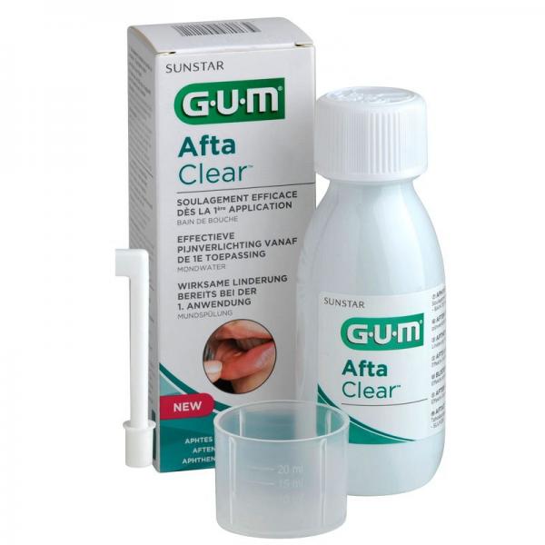 Gum Aftaclear Mouthwash 120ml