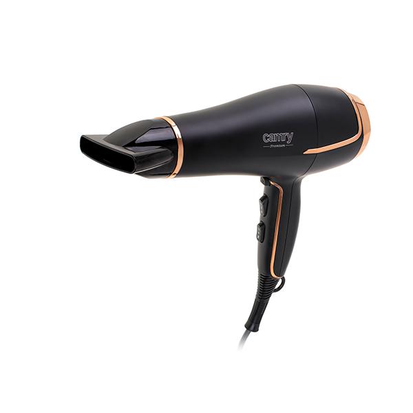 Camry CR 2255 asciuga capelli Nero, Oro 2000 W