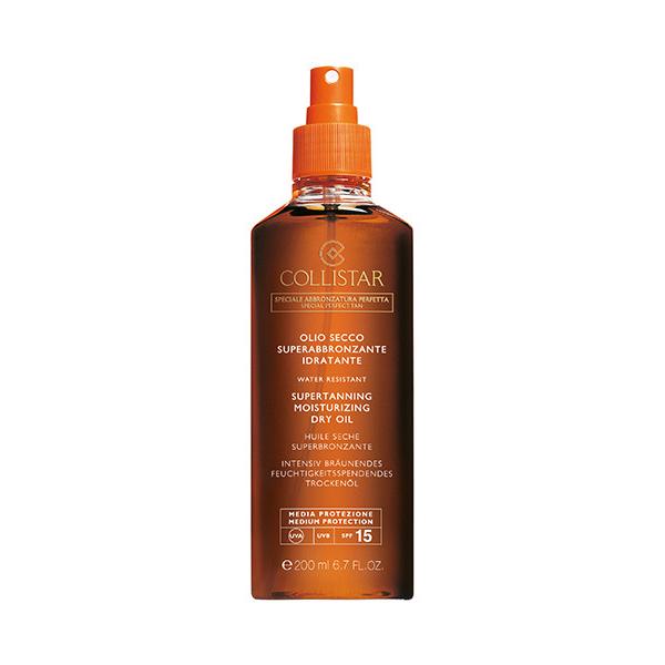 Collistar Super Tanning Dry Oil Water Resistant Spf15 200ml