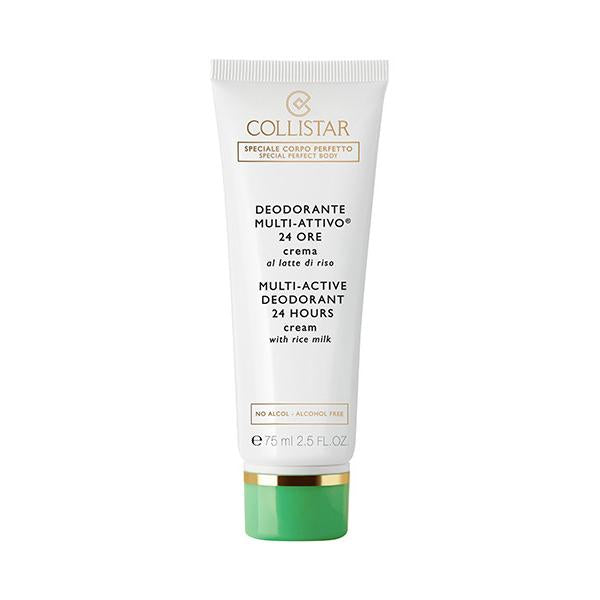 Collistar Special Perfect Body Multi-Active Deodorant 24 Hours Cream With Rice Milk Alcohol-Free 75ml