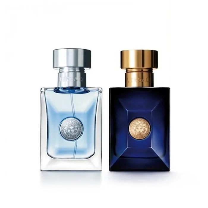 Versace Dylan Blue Man + Pour Homme Eau De Toilette Spray 30ml Set 2 Pieces